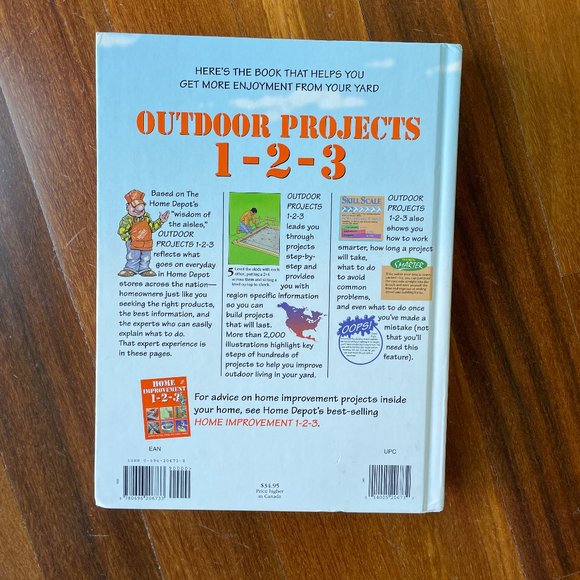 Home Depot Outdoor Projects 1-2-3 Book - Picture 2 of 7